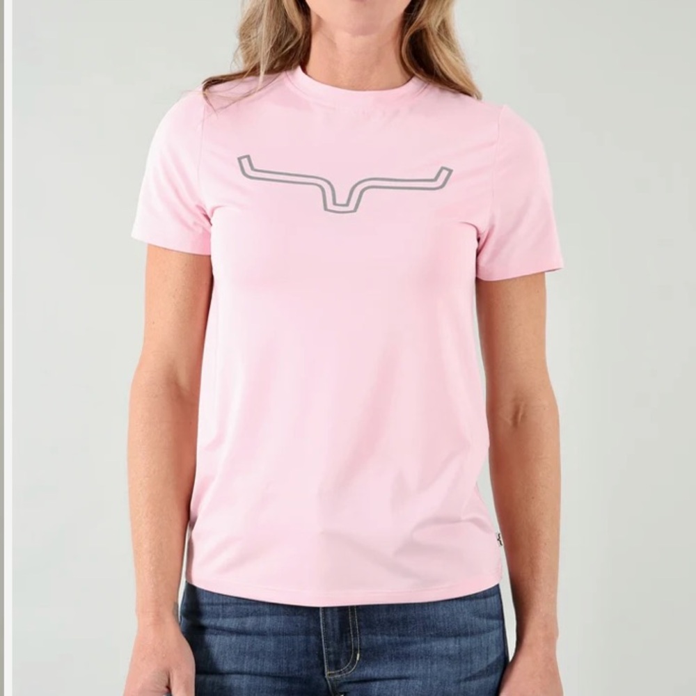 Kimes Ranch pink Tech Tee New large
